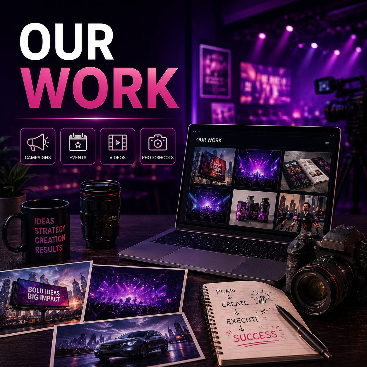 Ajoobaa Events and Work