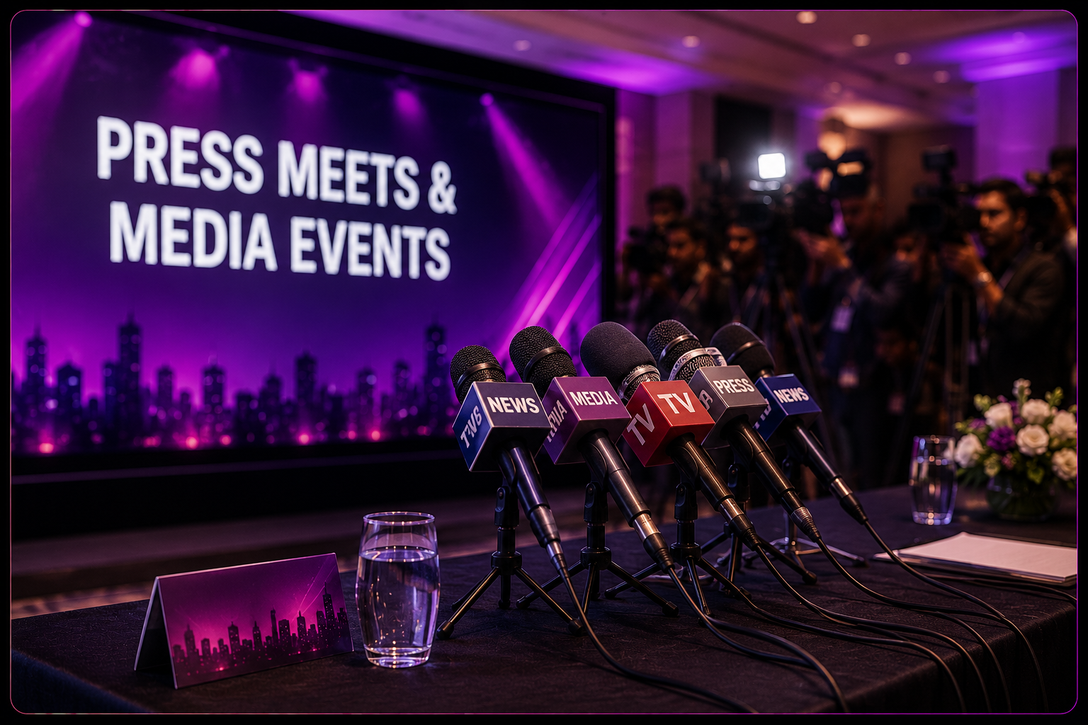 Press Meets and Media Events by Ajooba