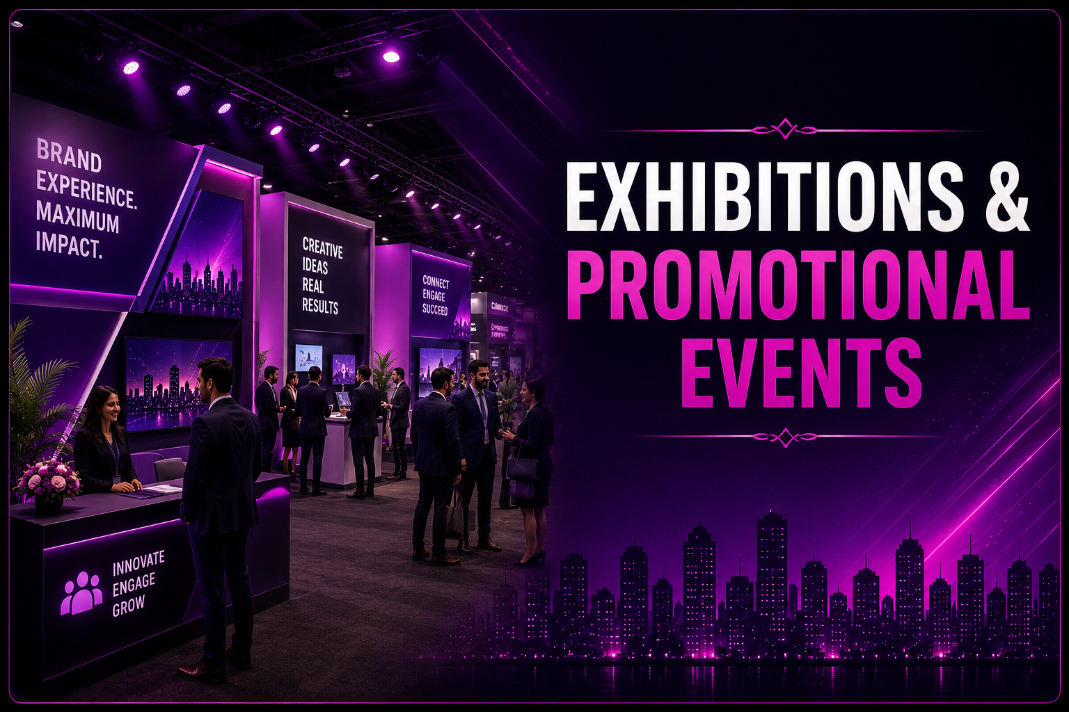 Exhibitions and Promotional Events by Ajooba
